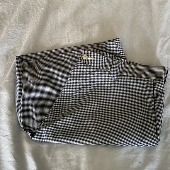 Pga Tour Cool Play Black And White Checked Golf Shorts Size 40 - Picture 5 of 5